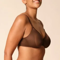 Gossard Soutien-gorge moulé transparent marron - glossies