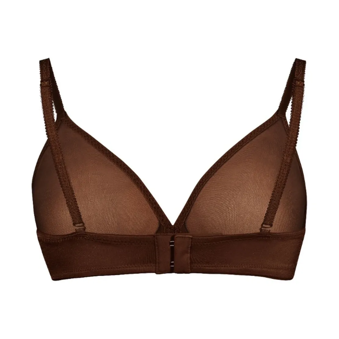 Gossard Soutien-gorge moulé transparent marron - glossies