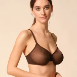 Gossard Soutien-gorge moulé transparent marron - glossies
