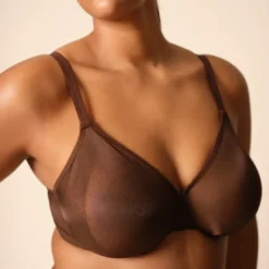 Gossard Soutien-gorge moulé transparent marron - glossies