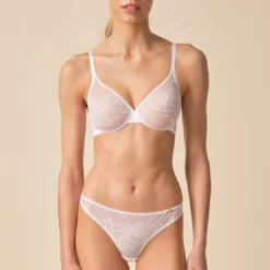 Gossard Soutien-gorge moulé transparent - Blanc- glossies lace