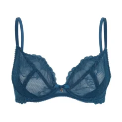 GossardSoutien-gorge plongeant non rembourré - Bleu- superboost lace