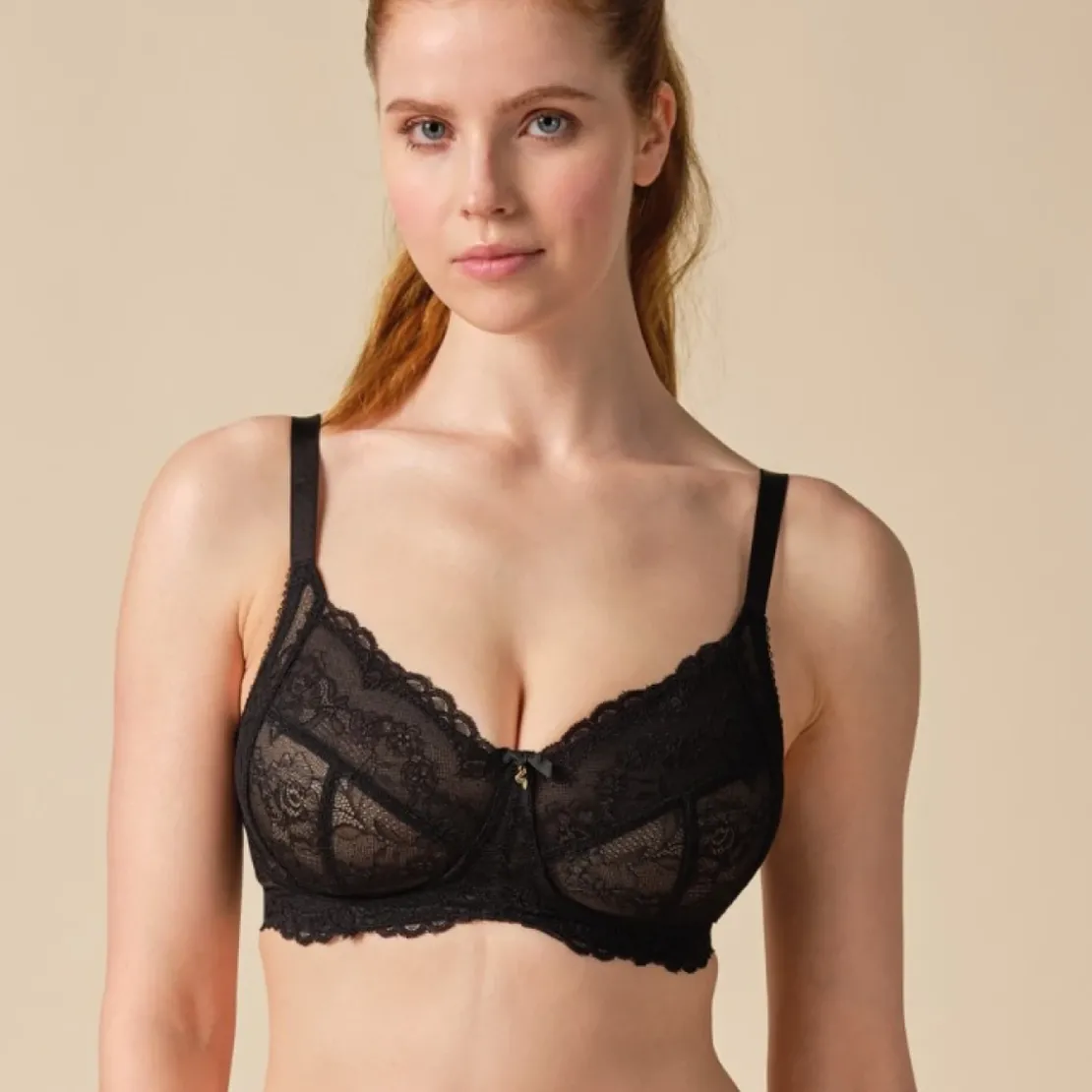 GossardSoutien-gorge plongeant- Noir- Superboost Lace