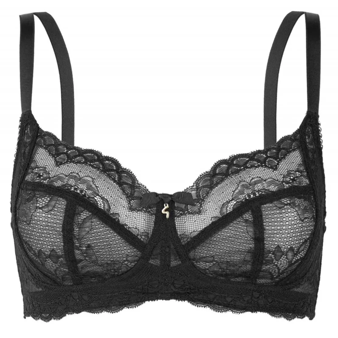 GossardSoutien-gorge plongeant- Noir- Superboost Lace