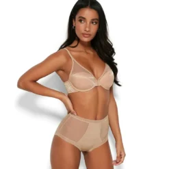 GossardSoutien-gorge plongeant armatures beige- Glossies
