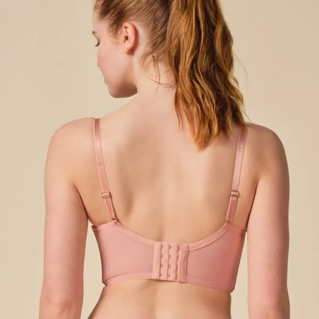 GossardSoutien-gorge plongeant longline rembourré - Blush rose- encore