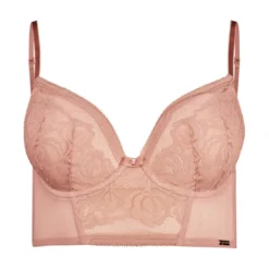 GossardSoutien-gorge plongeant longline rembourré - Blush rose- encore