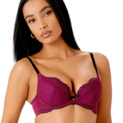 GossardSoutien-gorge push-up en dentelle violet- Superboost lace