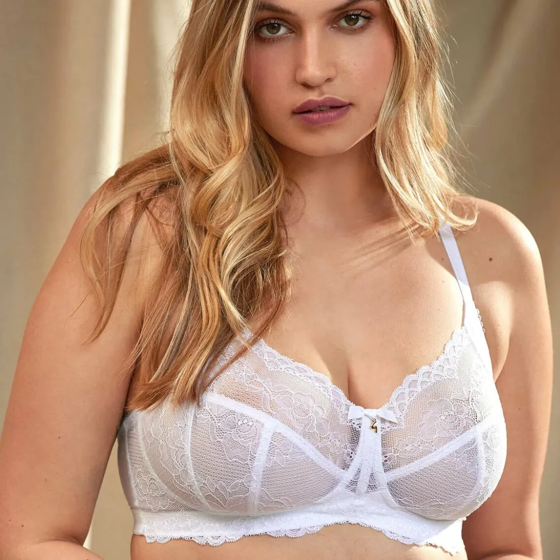 GossardSoutien gorge sans armatures en dentelle - Blanc- Superboost Lace