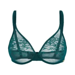 GossardSoutien-gorge transparent - Vert foncé- Glossies lace