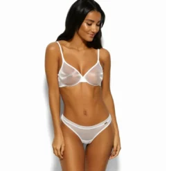 GossardString blanc- Glossies