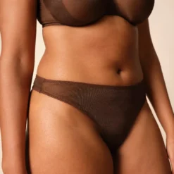 GossardString Marron- Glossies