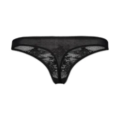 GossardString - Noir- Glossies Lace