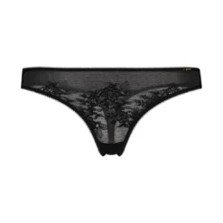 GossardString - Noir- Glossies Lace