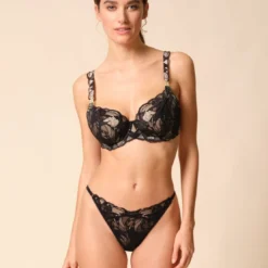Gossard String - Noir- lace soiree