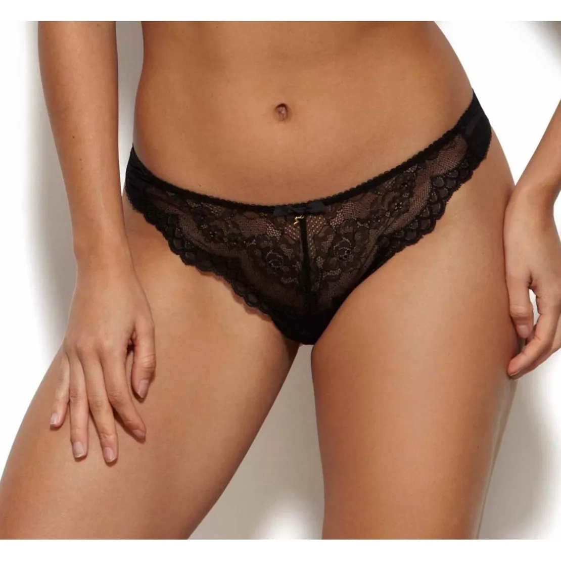 GossardString - Noir- Superboost Lace