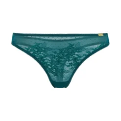 GossardString vert foncé- glossies lace