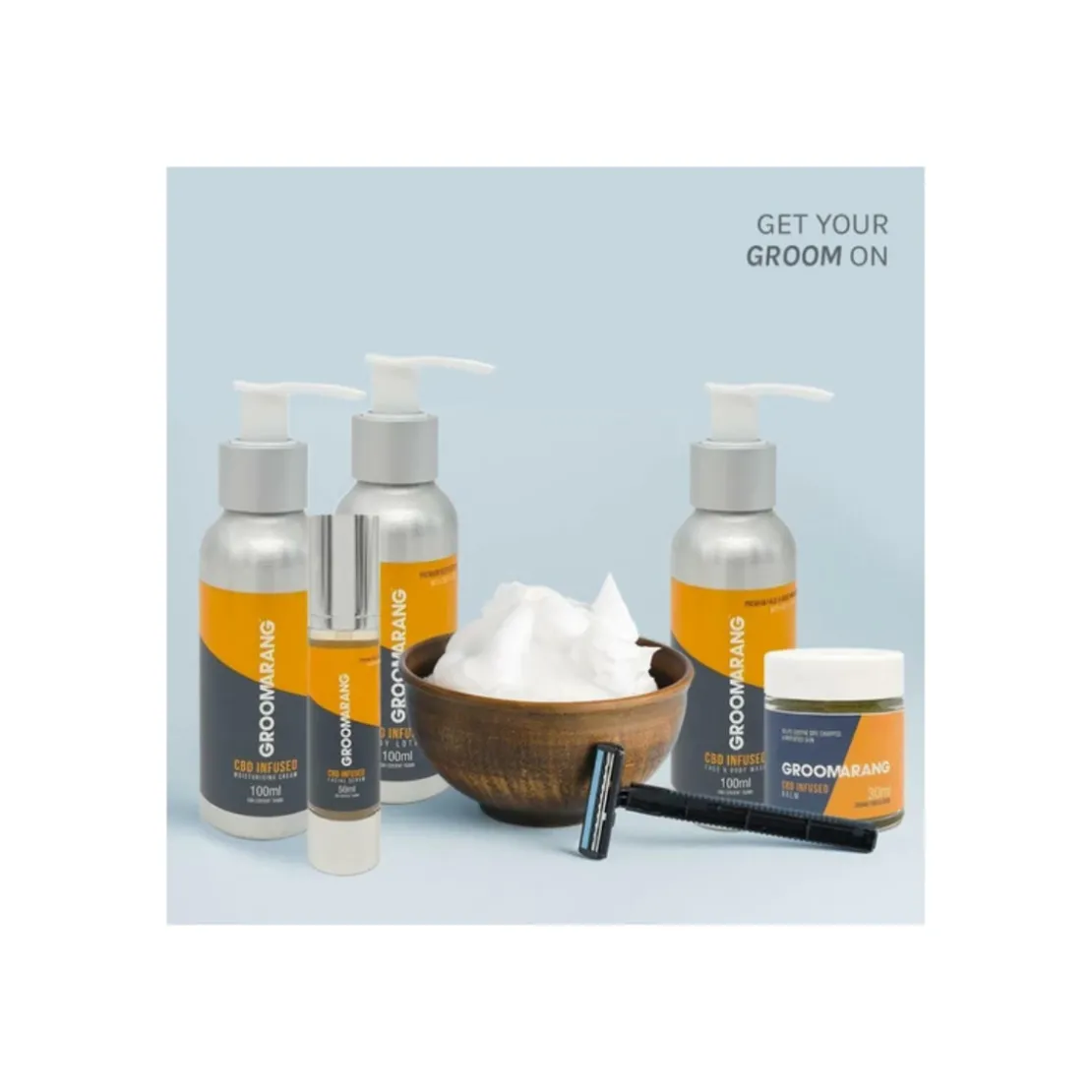 GroomarangCrème hydratante CBD100 ml