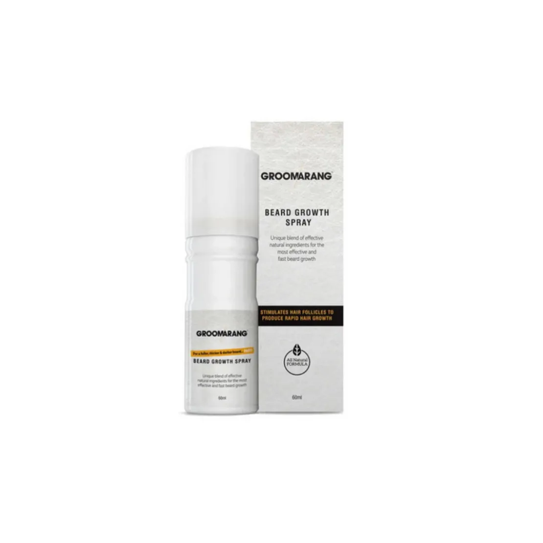 GroomarangSpray naturel accélérateur de pousse pour barbe60 ml
