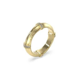 Guess BijouxBague femme Guess Bijoux Bamboo JUBR05165JWYG Acier Doré