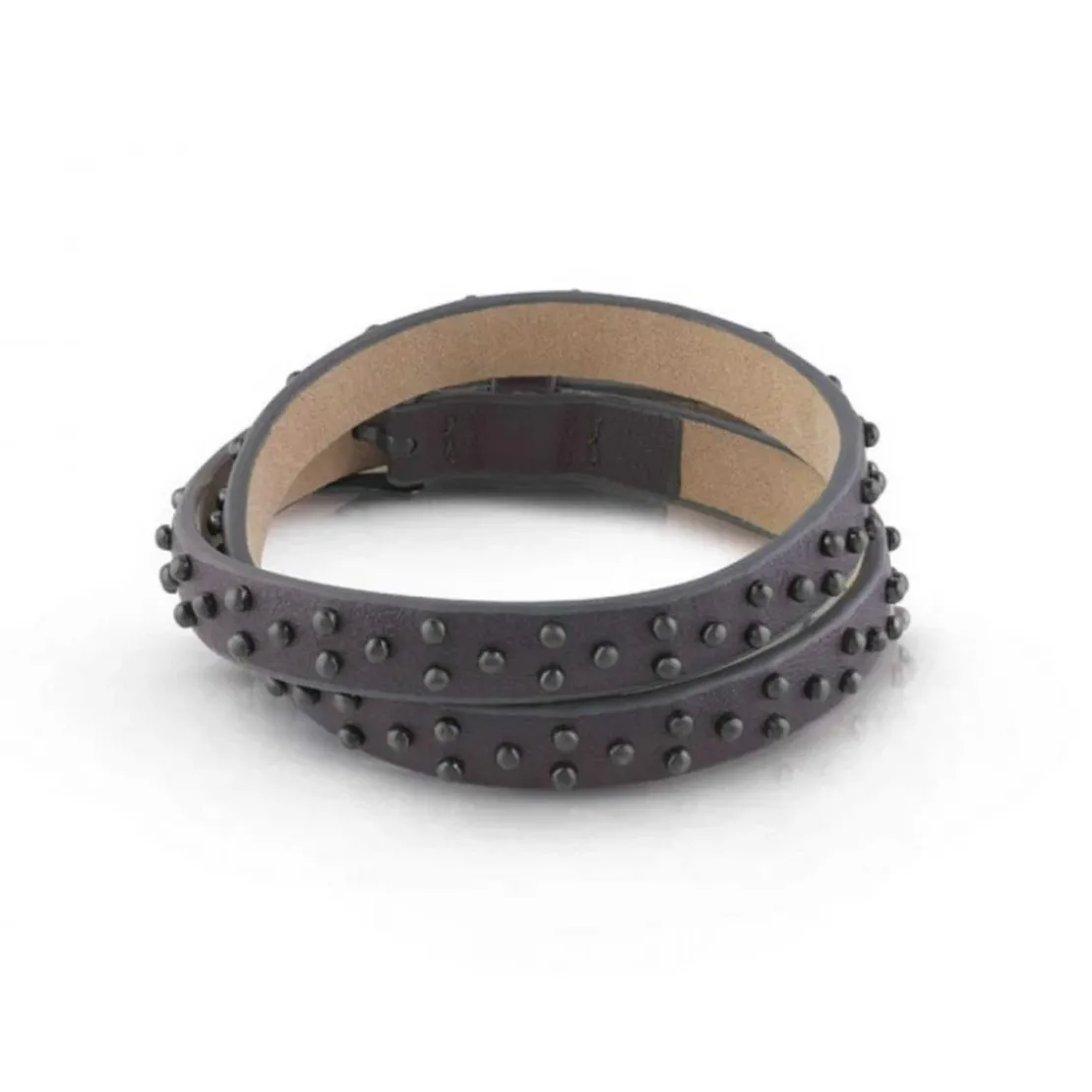 Guess BijouxBracelet Guess GUESS HERO UMB29017 - cuir marron 2 tours Homme