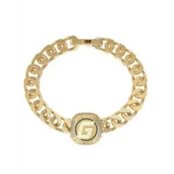 Guess BijouxBracelet homme en acier doré Champions