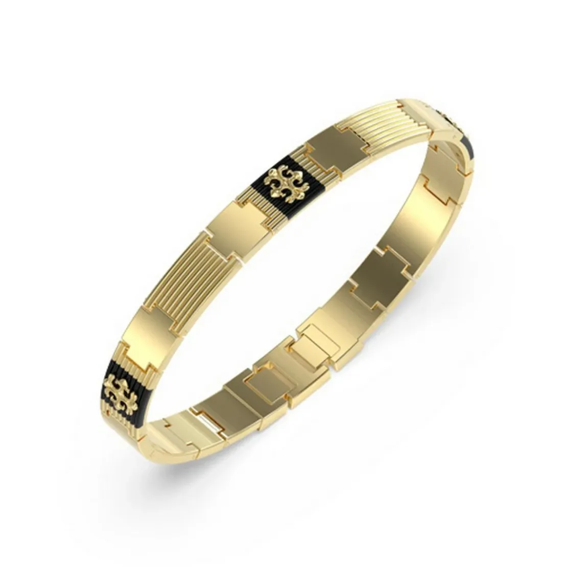 Guess BijouxBracelet Homme Guess Bijoux Rebel Moon - JUMB05065JWYGBK Acier Doré
