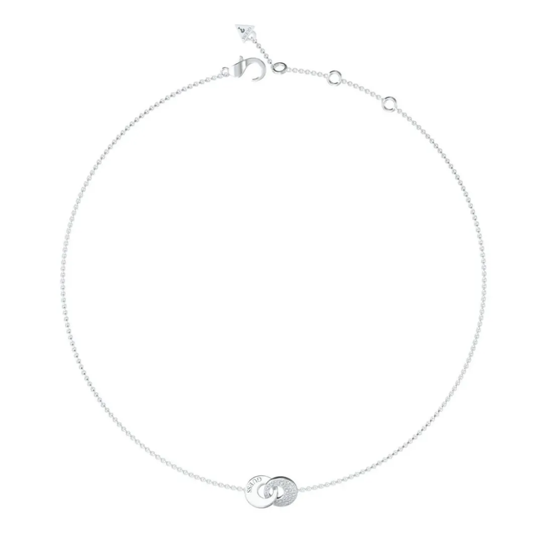 Guess BijouxCollier Femme Guess Bijoux Blooming Summer JUBN05219JWRH Acier Acier