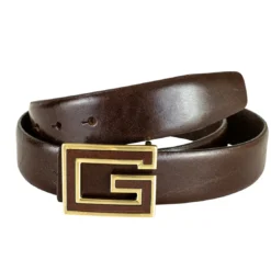 Guess MaroquinerieCeinture cuir marron - Guess Maroquinerie