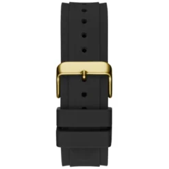 GuessMontre Guess LEGACY W1049G5 - Montre Multifonctions Boitier Acier Or Bracelet Silicone NOir Guess Montres