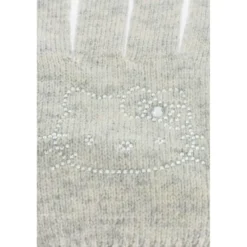 Hello Kitty by Victoria CoutureGants Hello Kitty Gris et strass Taille8-1/3 by Victoria Couture Gris en laine