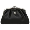 HexagonaPorte-monnaie Cuir COCONUTS Noir Yara