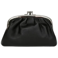 HexagonaPorte-monnaie Cuir COCONUTS Noir Yara