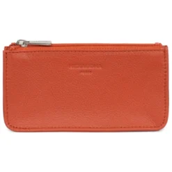 HexagonaÉtui porte-clés Cuir CONFORT Orange Amy