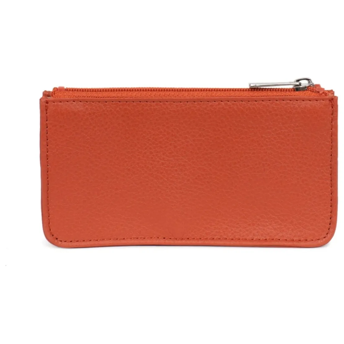 HexagonaÉtui porte-clés Cuir CONFORT Orange Amy