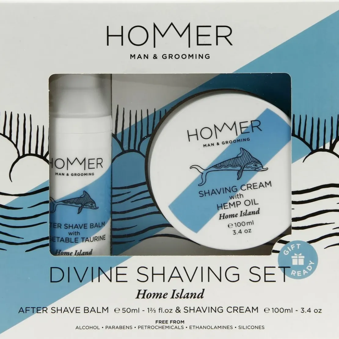 HommerHOMMER DIVINE SHAVING SET - Travel Exclusive 50ml