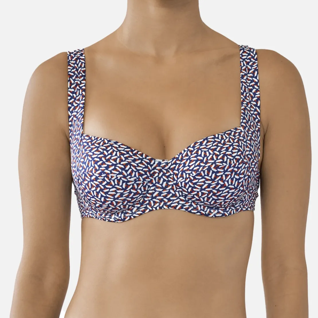 Huit LingerieCroisette Balconnet marine