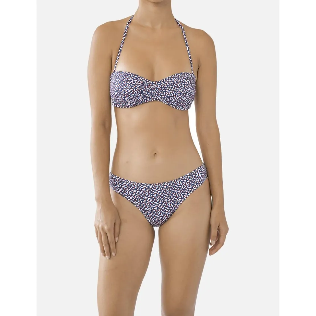 Huit LingerieCroisette Culotte marine