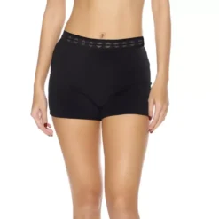 Huit LingerieJeanne Shortnoir en coton- Jeanne Short