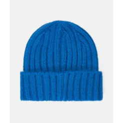 HurleyBonnet bleu en tricot à revers