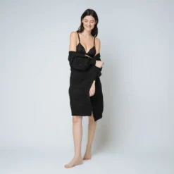 IconicGilet mi-long loose - Noir