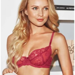 IconicSoutien-Gorge Balconnet Rouge-Rose- Icône