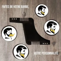 Imperial BeardCoffret Barbier - Trousse + brosse + plastron + peigne+ ciseaux