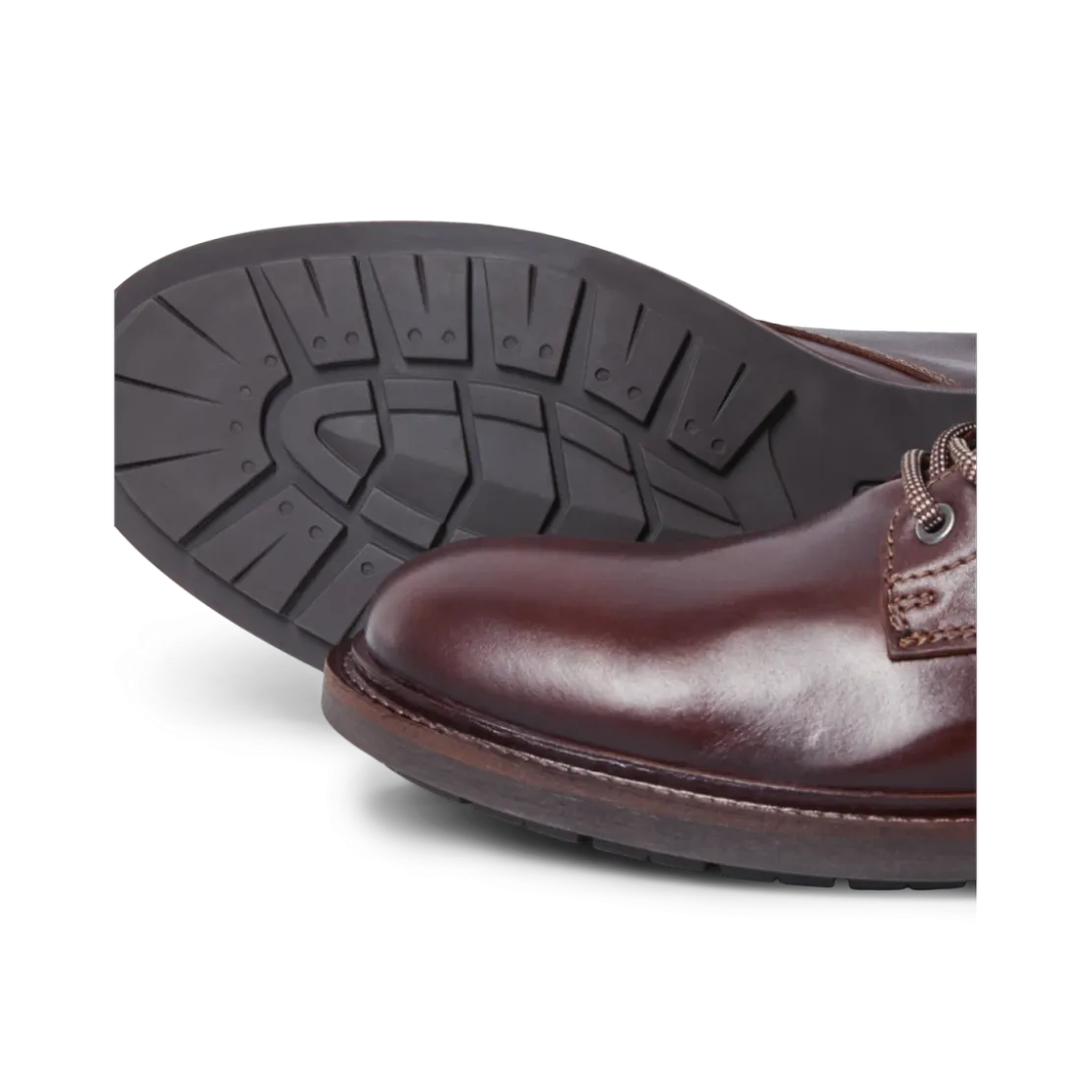 Jack & JonesBottes homme marron lacets cuir Raj