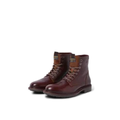 Jack & JonesBottes homme marron lacets cuir Raj