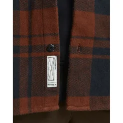 Jack & JonesChemise homme Comfort Fit Manches longues Marron foncé en coton