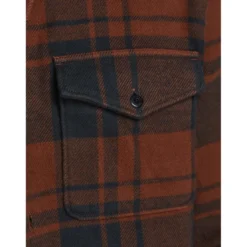Jack & JonesChemise homme Comfort Fit Manches longues Marron foncé en coton