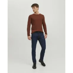 Jack & JonesCoupe regular Regular Fit Bleu en coton Rhys
