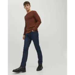 Jack & JonesCoupe regular Regular Fit Bleu en coton Rhys
