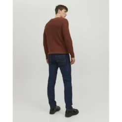 Jack & JonesCoupe regular Regular Fit Bleu en coton Rhys